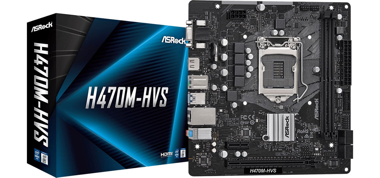 Płyta główna Socket 1200 ASRock H470M-HVS