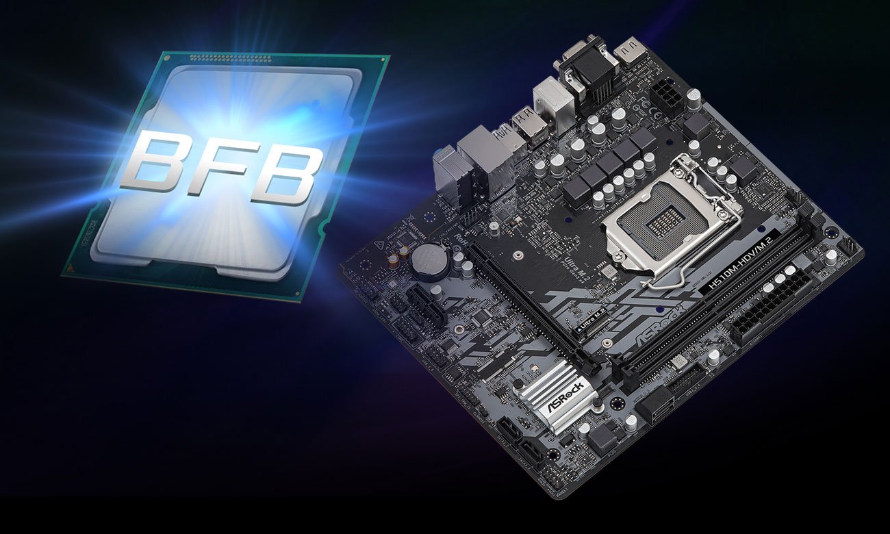 ASRock H510M-HDV/M.2 - BASE Frequency Boost