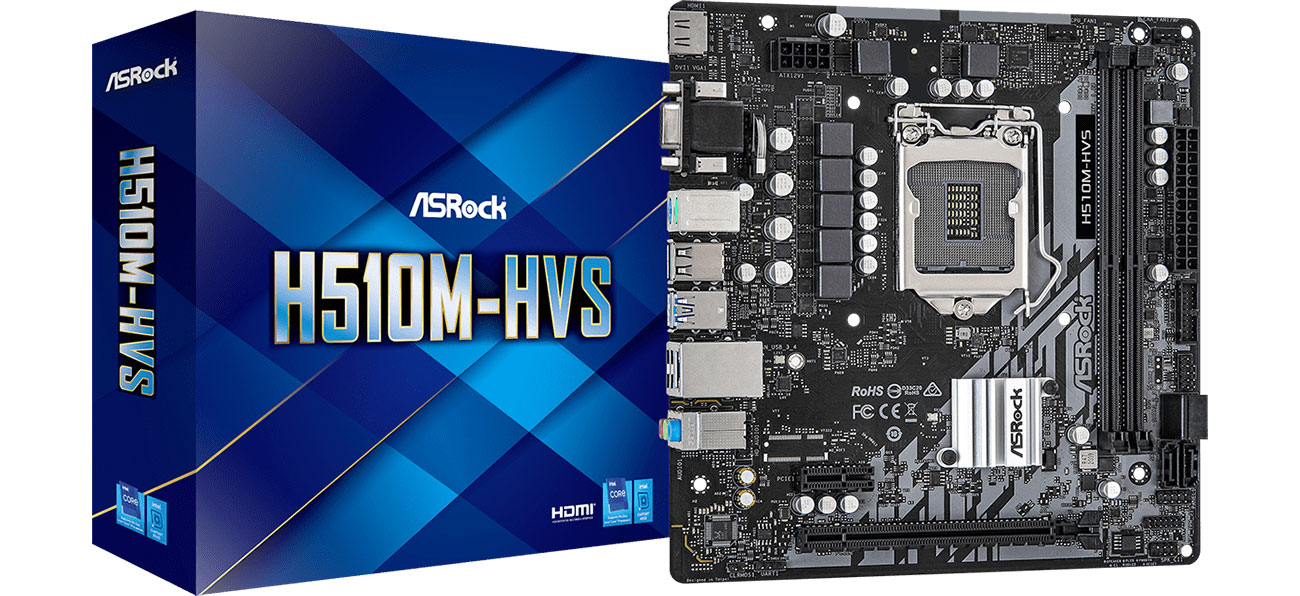 Płyta główna Socket 1200 ASRock H510M-HVS