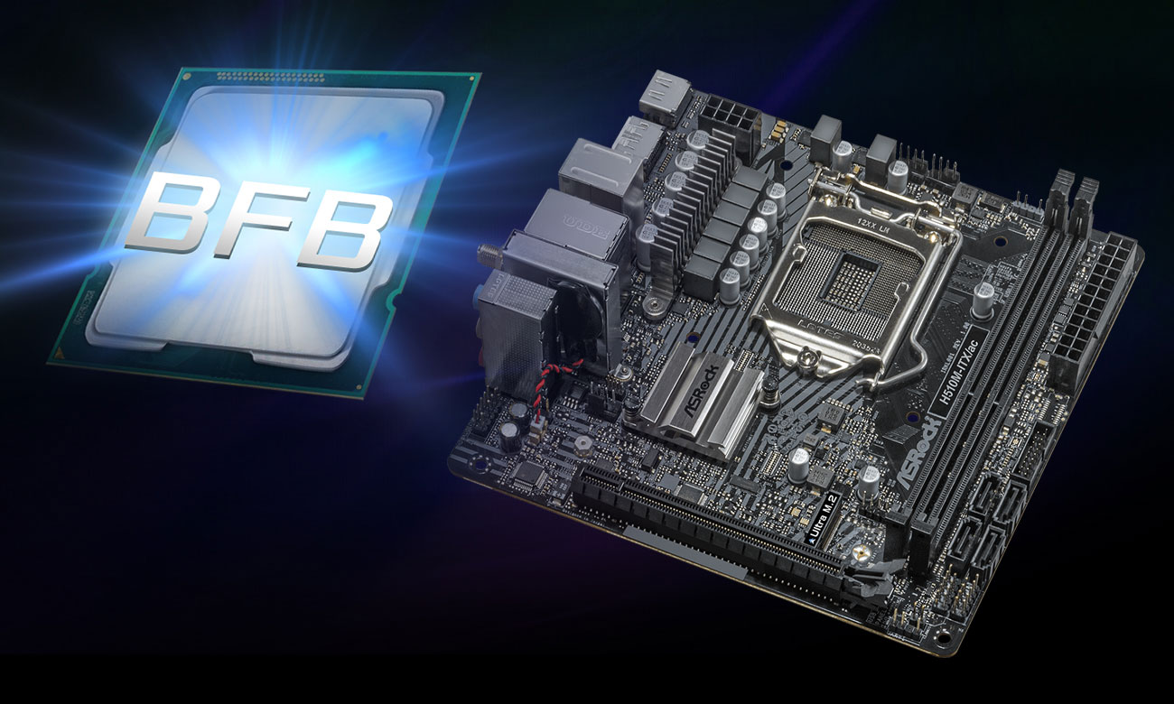 ASRock H510M-ITX/AC - BASE Frequency Boost