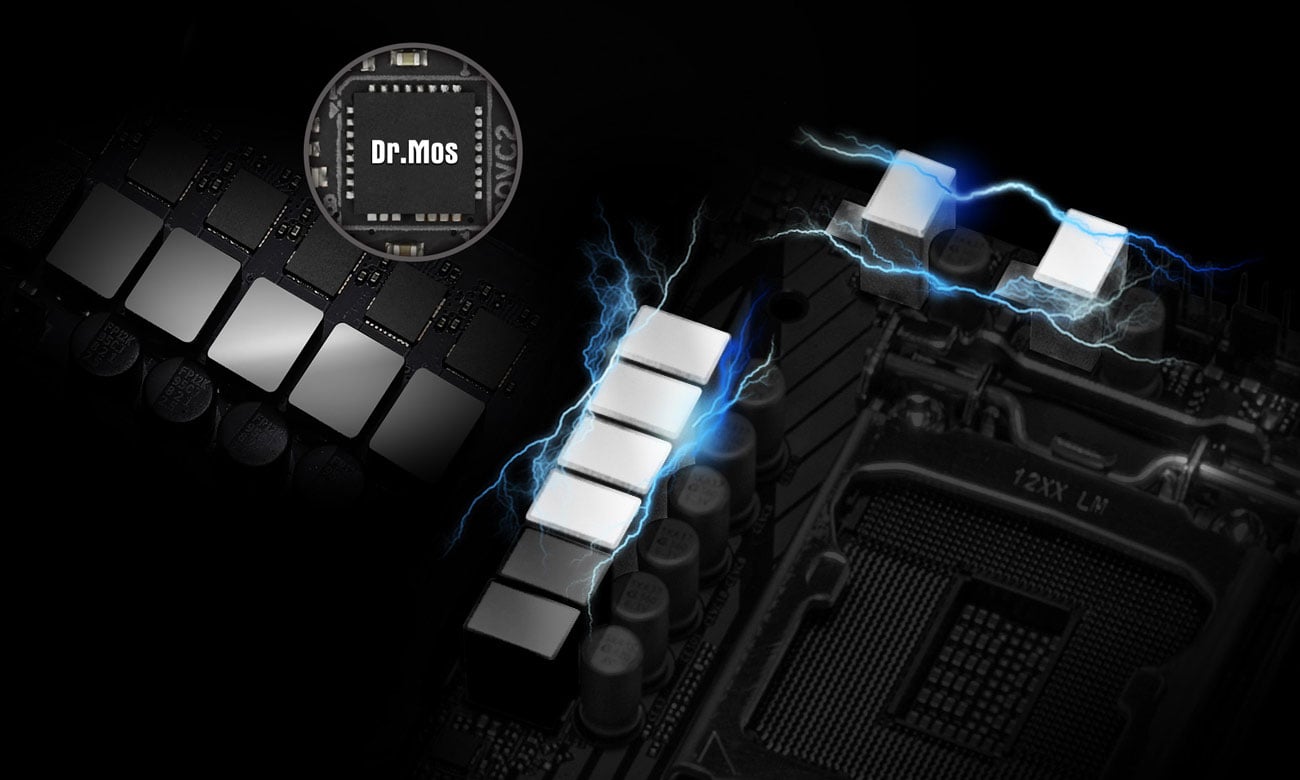 ASRock H510M-ITX/AC - Zasilanie