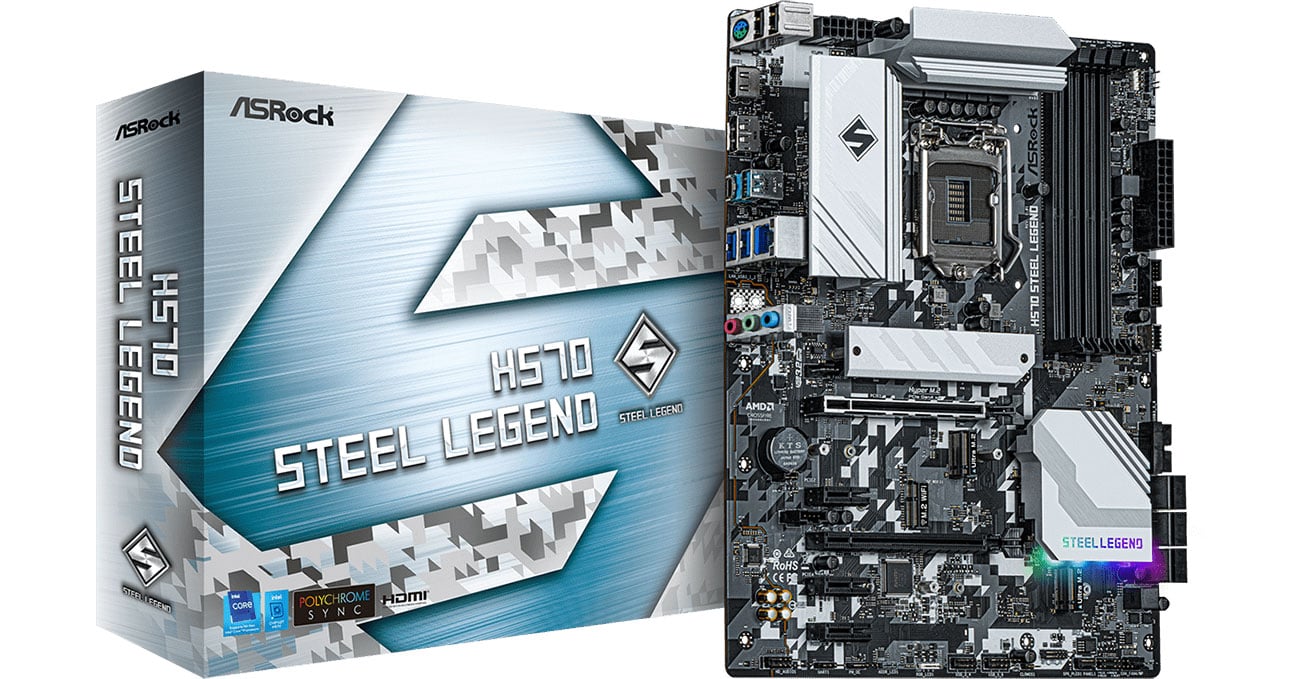 Płyta główna Socket 1200 ASRock H570 Steel Legend
