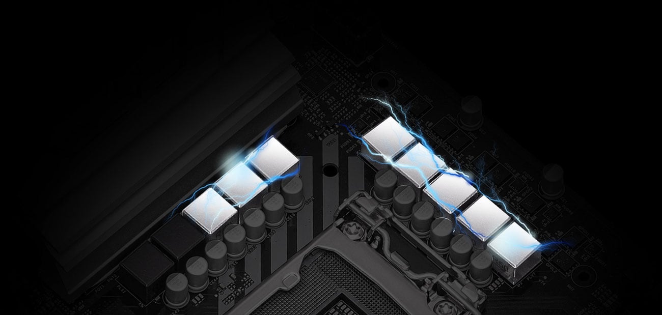 ASRock H570M Pro4 - Zasilanie