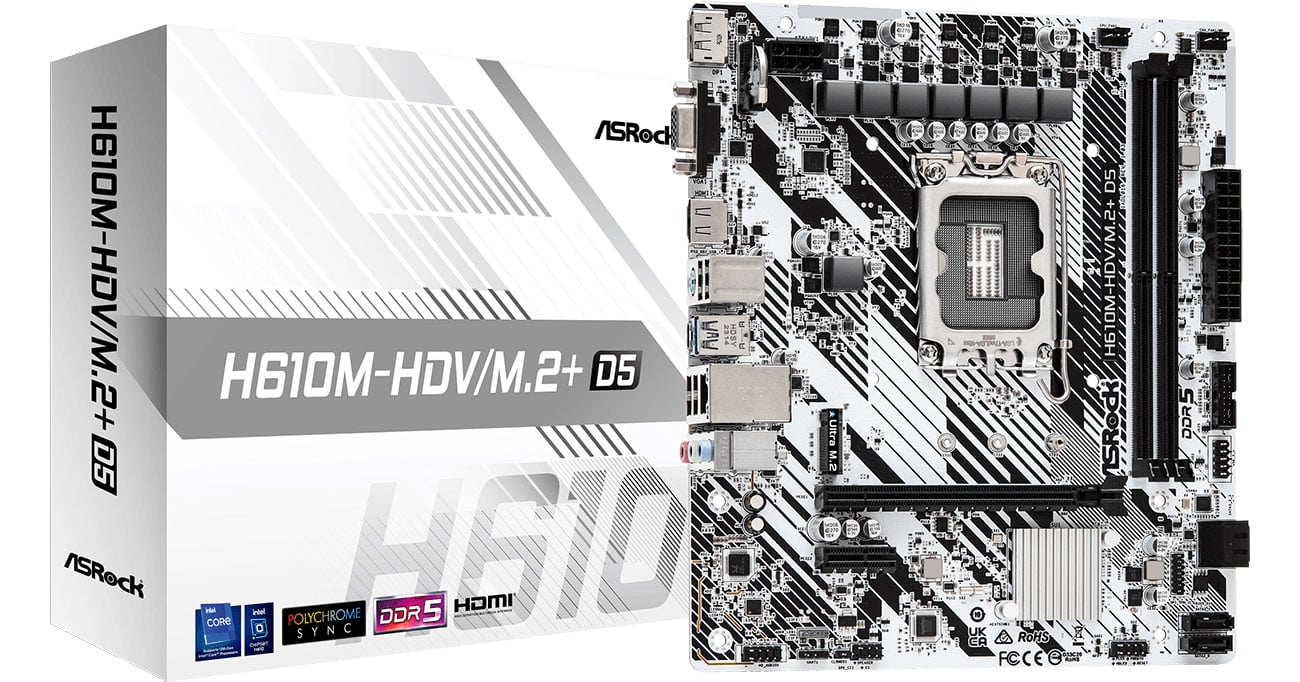 ASRock H610M-HDV/M.2+ D5