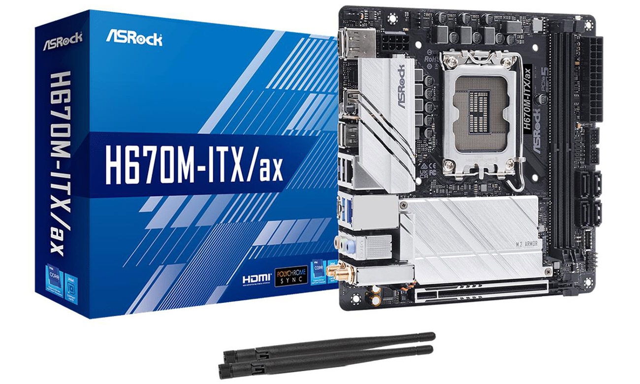 Płyta główna ASRock H670M-ITX/ax
