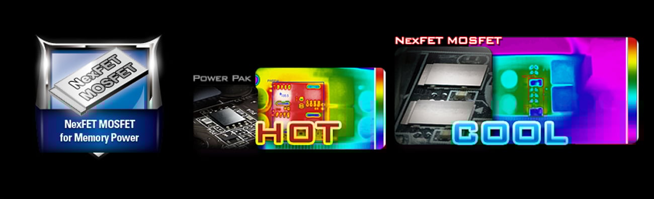 ASRock H97M-ITX/AC NexFET Mosfet