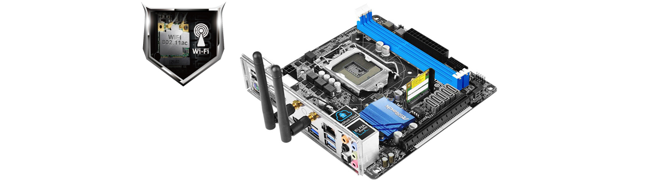 ASRock H97M-ITX/AC moduł WiFi