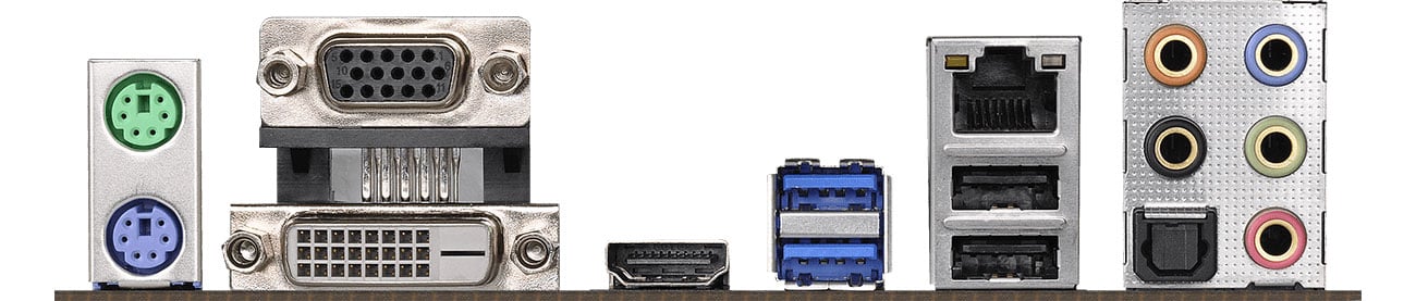 ASRock J4105-ITX Złącza i porty