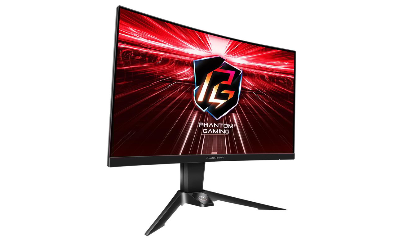 ASRock PG27Q15R2A widok z boku pod kątem