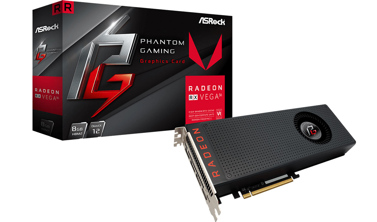 Karta graficzna AMD ASRock Radeon RX VEGA 56 Phantom Gaming X 8GB