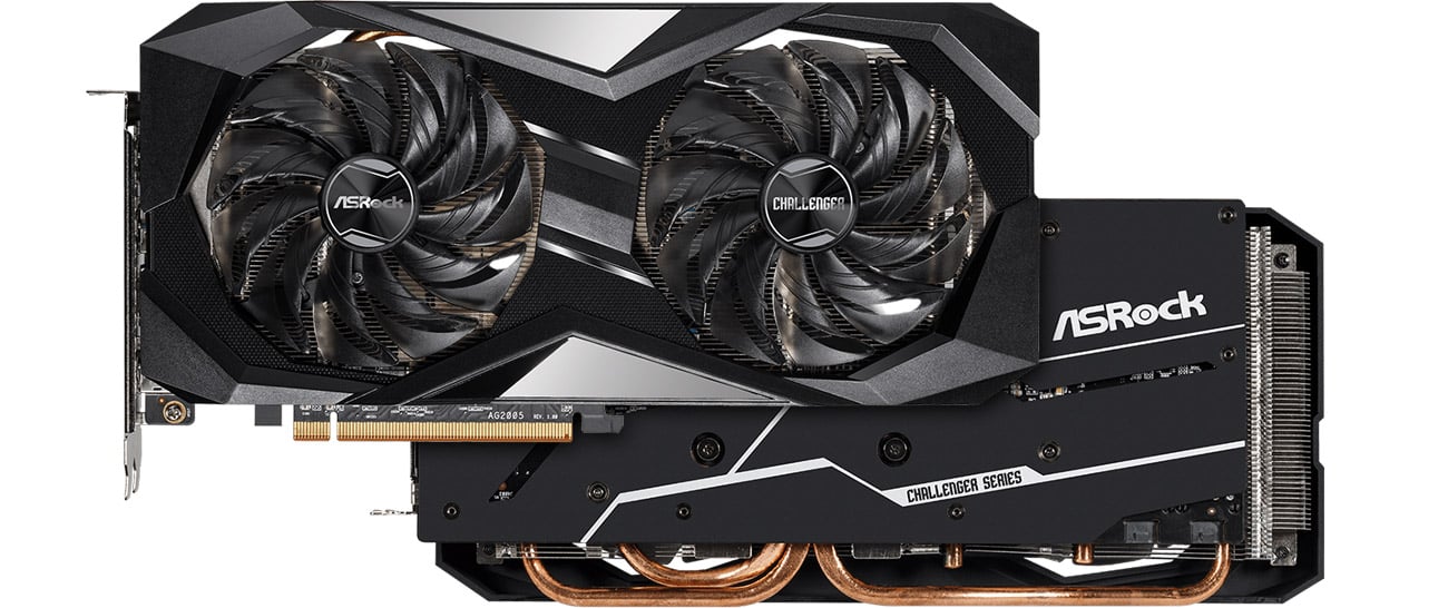 ASRock Radeon RX 6700 XT Challenger D OC chłodzenie