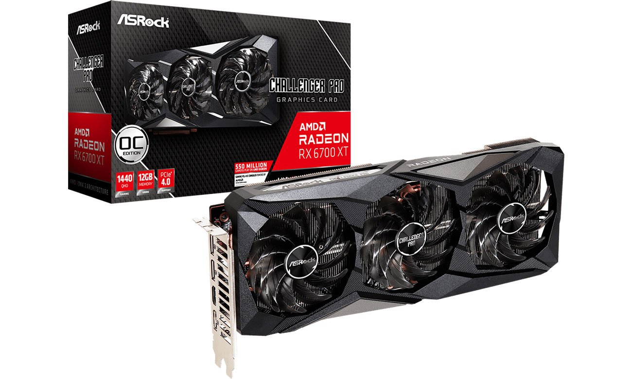 ASRock Radeon RX 6700 XT Challenger 12 GB GDDR6