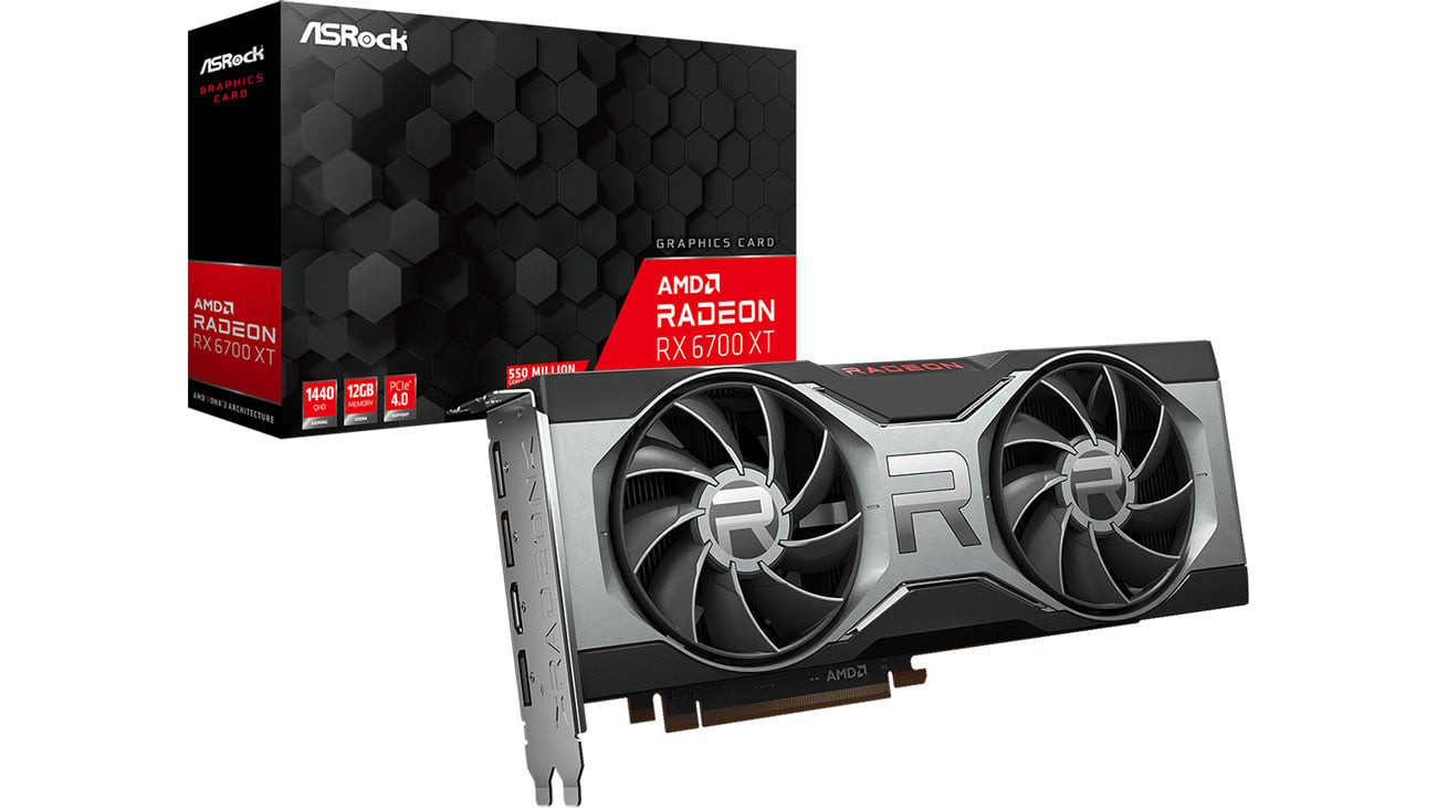 ASRock Radeon RX 6700 XT 12GB GDDR6 - Karty graficzne AMD - Sklep