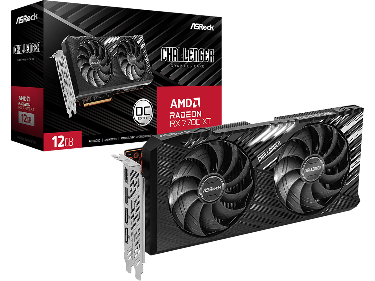 ASRock Radeon RX 7700 XT Challenger 12 GB OC