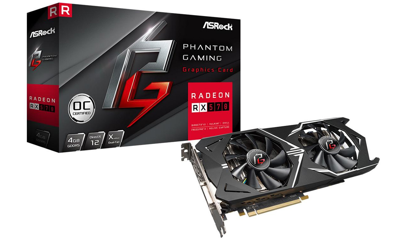 ASRock Radeon RX 570 Phantom Gaming X