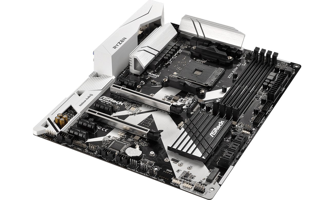 Płyta główna ASRock X370 Killer SLI Przód