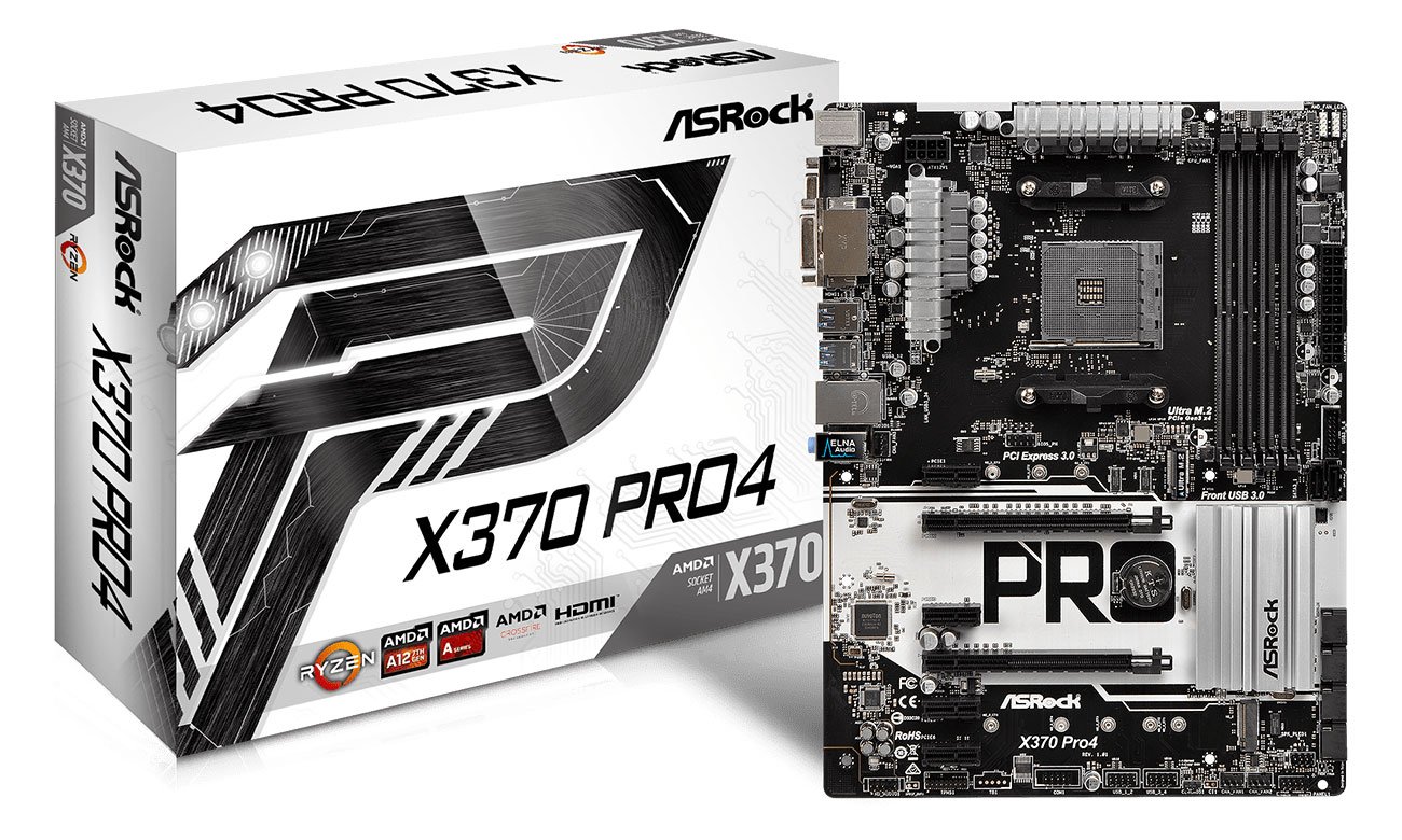 ASRock X370 Pro4 Wytrzymała płyta główna do overclockingu