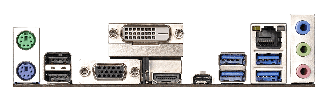 ASRock X370M Pro4 Obsługa do trzech monitorów