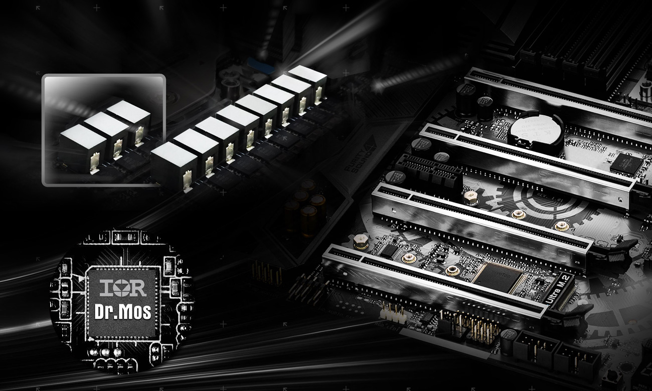 ASRock X399 TAICHI 11-fazowy system zasilania
