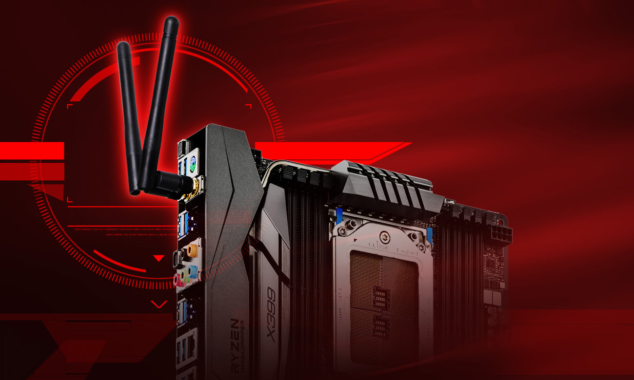 ASRock X399 TAICHI Intel® LAN Wi-Fi 802.11ac Dual Band