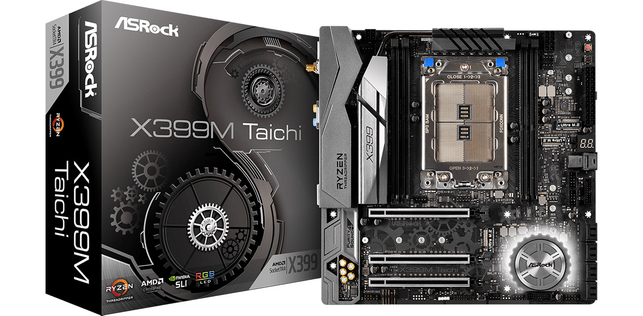 Płyta główna Socket TR4 ASRock X399M Taichi