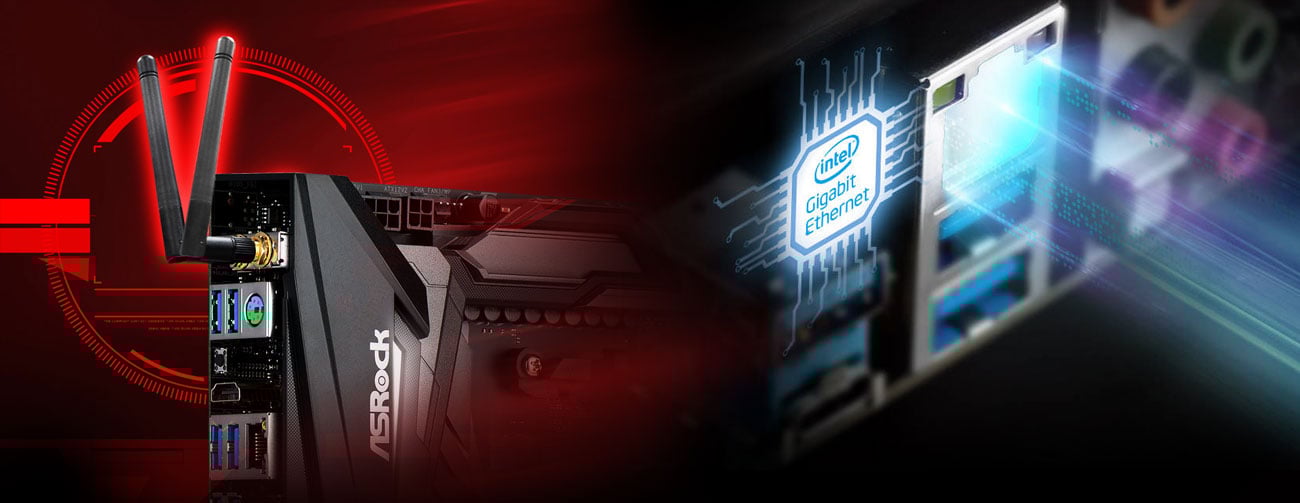 ASRock X470 Taichi Sieć LAN i Wi-Fi