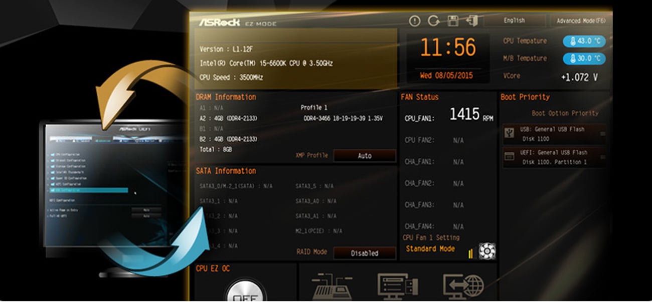 UEFI EZ Mode