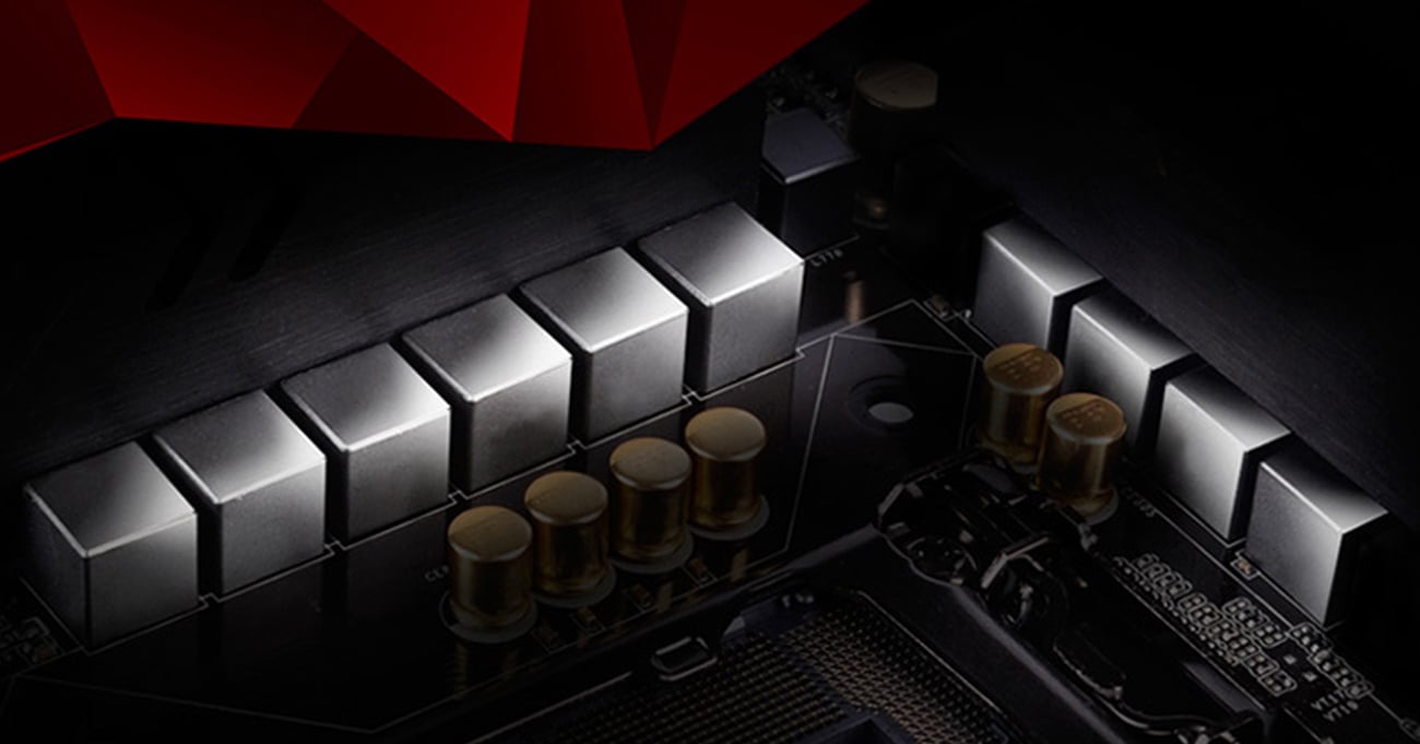 Płyta główna ASRock FATAL1TY Z170 GAMING K4 - 10-fazowy układ zasilania