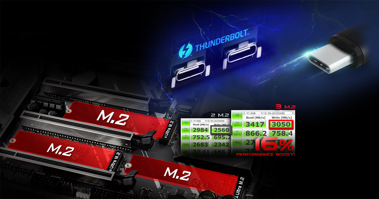 ASRock Z270 SUPERCARRIER łączność