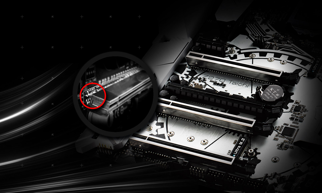 ASRock Z270 TAICHI stalowe sloty PCI-E