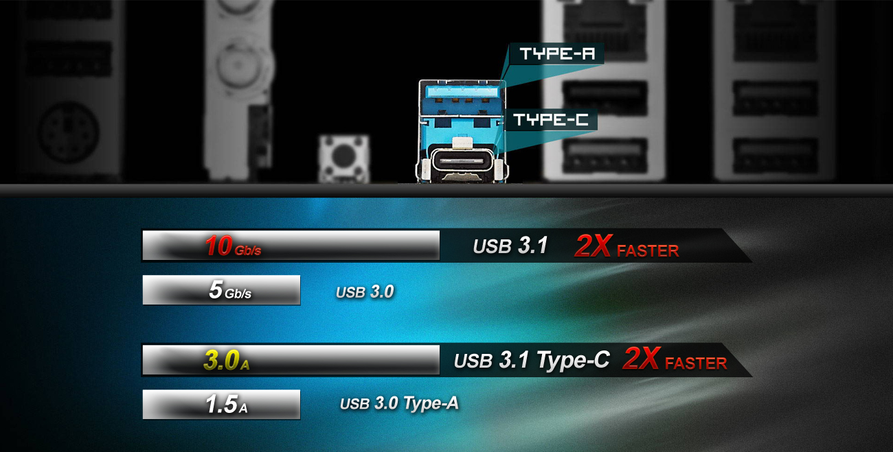 ASRock Z270M EXTREME4 USB 3.1 (Type-A + Type-C)