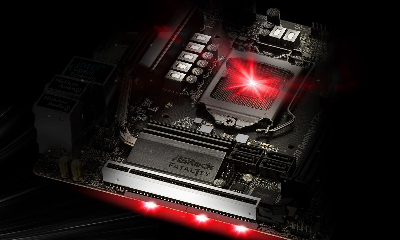 ASRock Fatal1ty Z370 Gaming-ITX AC Wzmocnienia