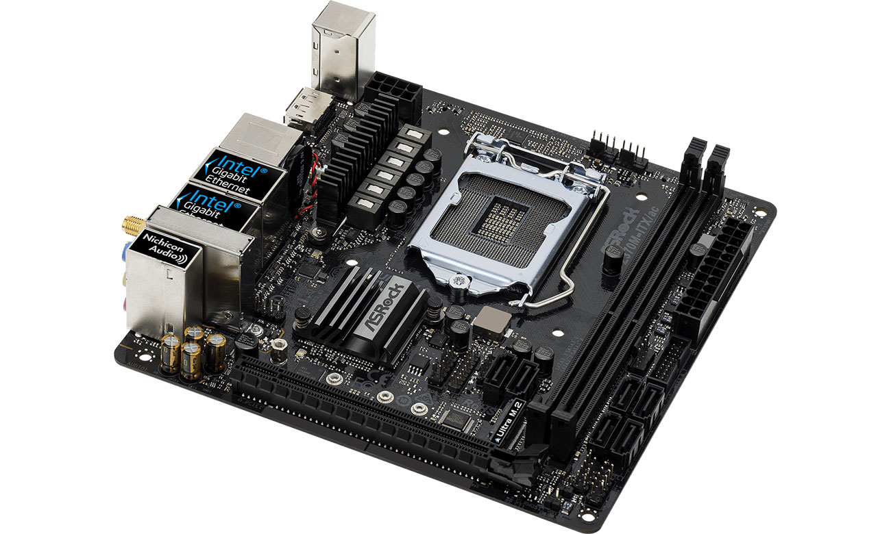ASRock Z370M-ITX/AC Zasilanie