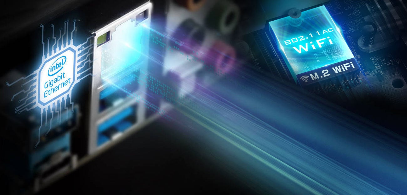 ASRock Z390 PRO4 Sieć Intel LAN