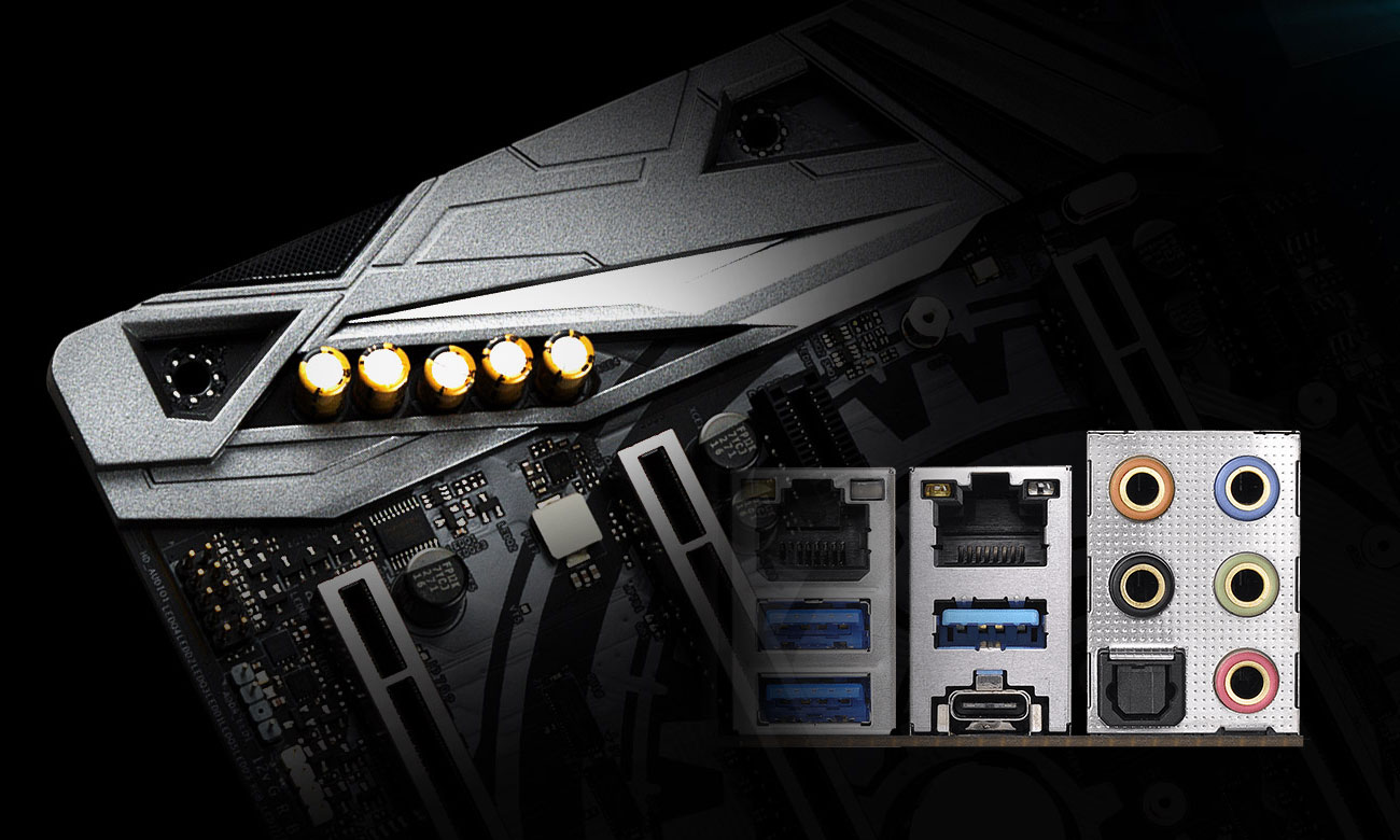 ASRock Z390 TAICHI ULTIMATE Dźwięk Purity Sound 4