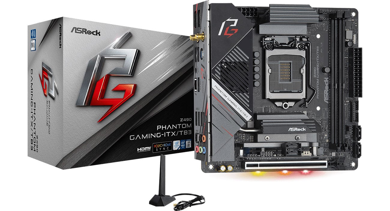 ASRock Z490 Phantom Gaming-ITX/TB3 - Płyta główna