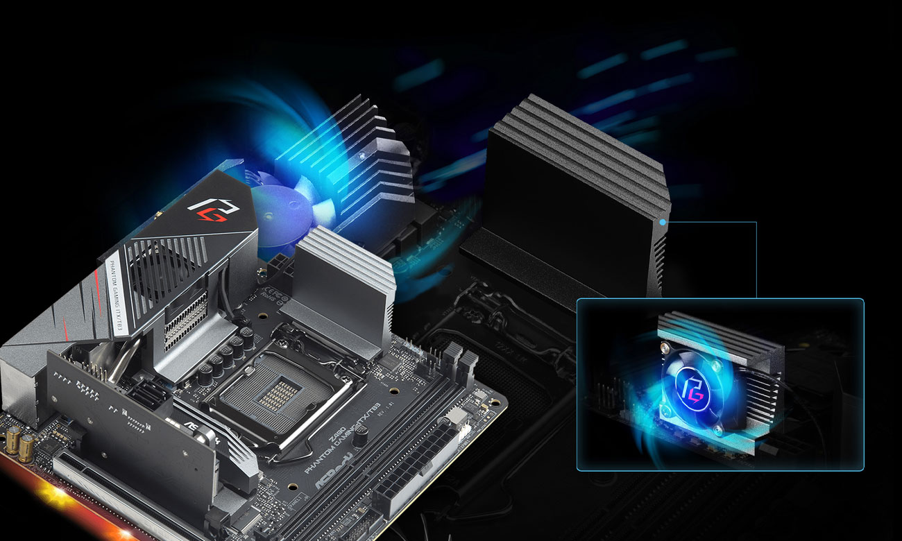 ASRock Z490 Phantom Gaming-ITX/TB3 - Sekcja zasilania