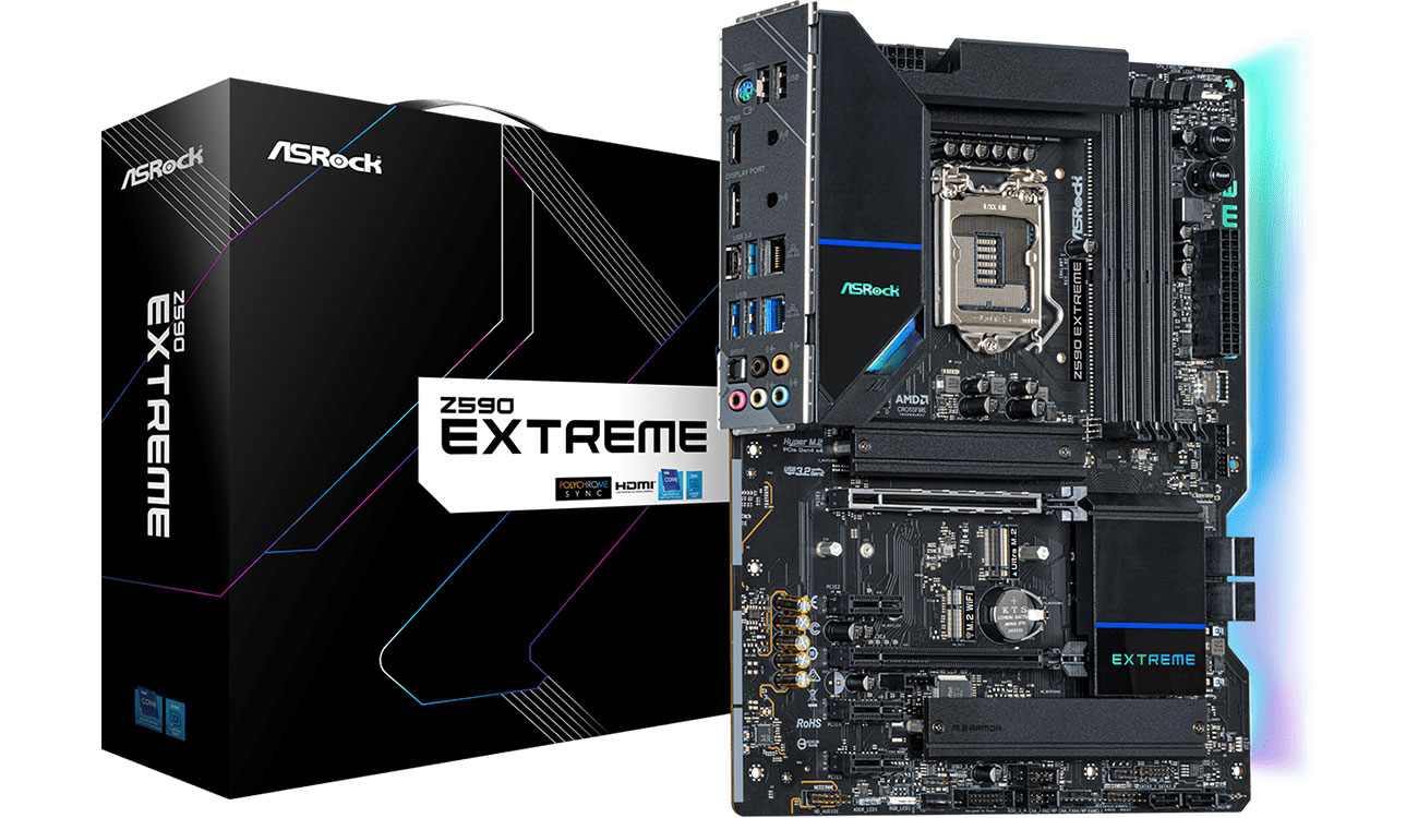 Płyta główna Socket 1200 ASRock Z590 Extreme