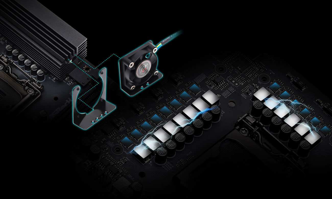 ASRock Z590 PG Velocita - Sekcja zasilania