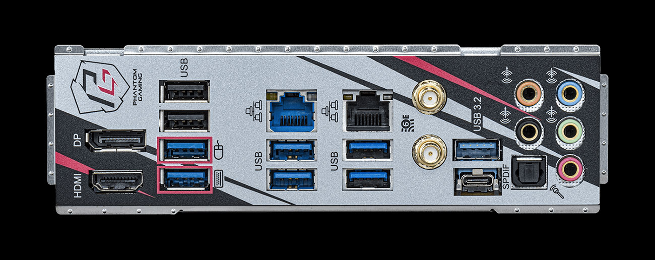 ASRock Z590 PG Velocita - Złącza