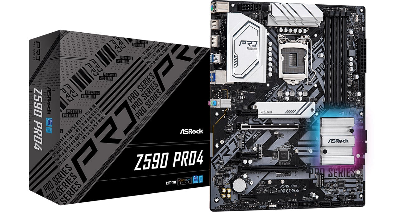 Płyta główna Socket 1200 ASRock Z590 Pro4