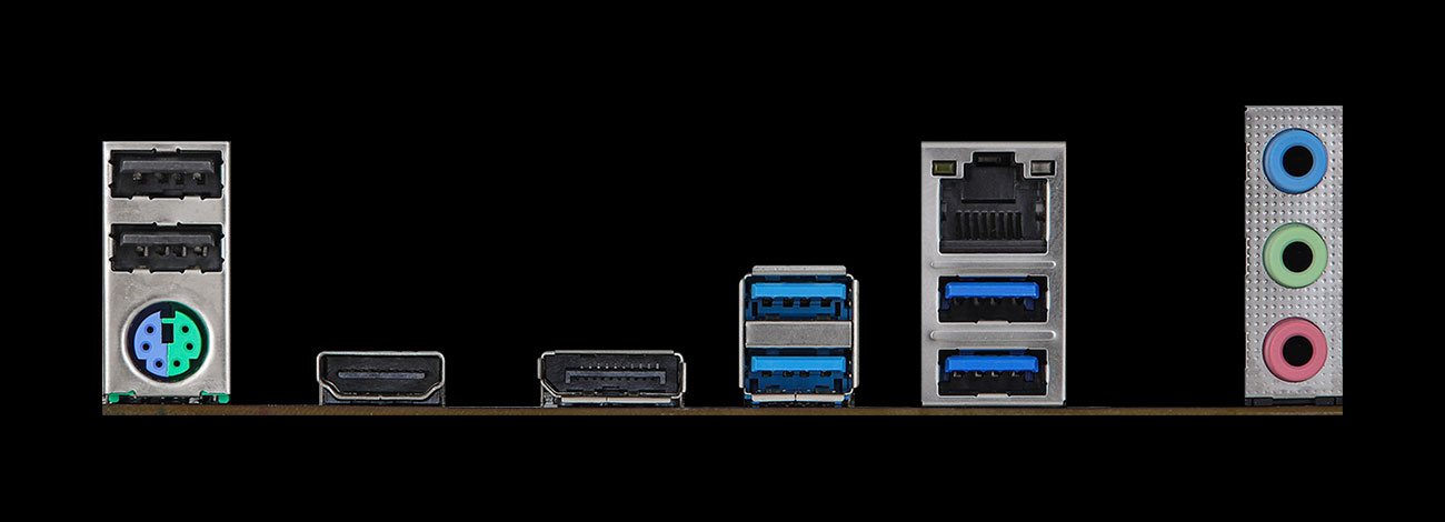ASRock Z590M Pro4 - Złącza