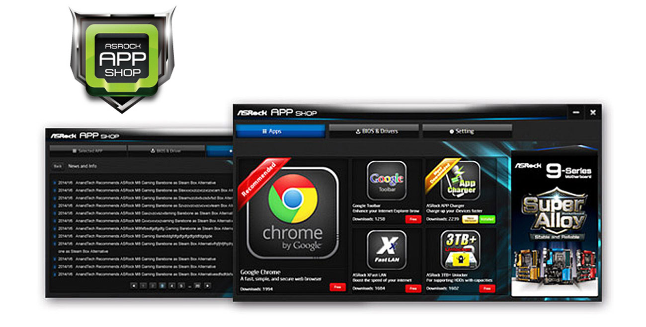 ASRock APP Shop ASRock B85M PRO 3