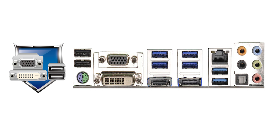 ASRock Z97 EXTREME 4/3.1 cztery wyjścia wideo