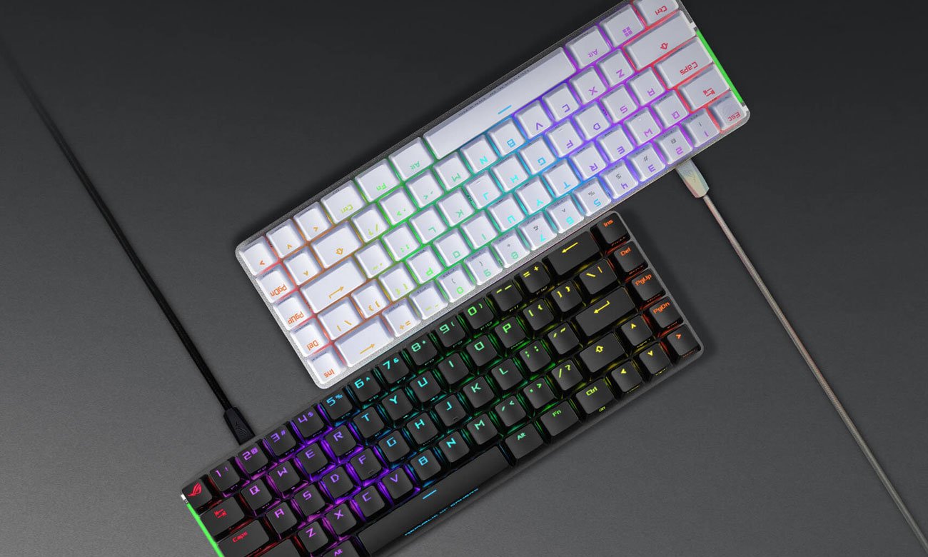 ASUS ROG Falchion Ace kolor biały i czarny
