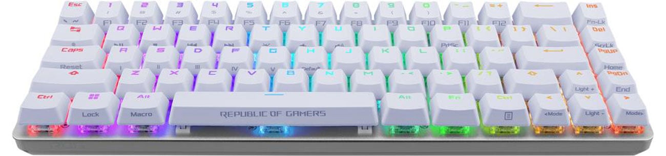 ASUS ROG Falchion Ace widok z góry pod kątem