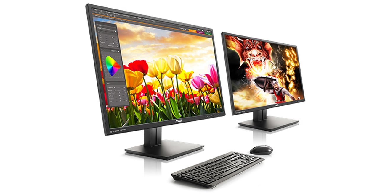 ASUS PB279Q palety sRGB