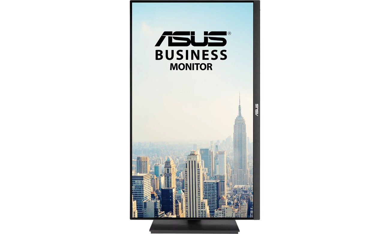 ASUS VA32UQSB widok z przodu, funkcja PIVOT