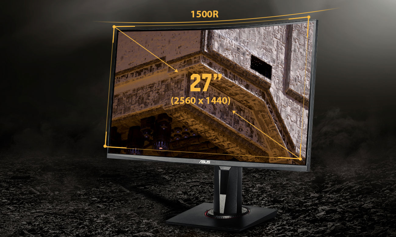 ASUS TUF VG27WQ Curved HDR