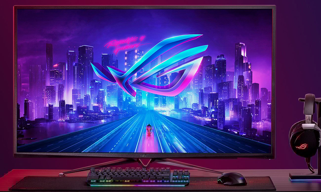 Monitor dla graczy ASUS ROG SWIFT PG43UQ 4K HDR